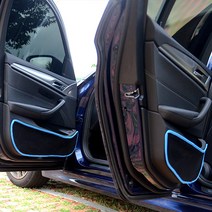 블루코드 섀미 도어커버 블랙 + 스카이, 쌍용, 엑티언스포츠/카이런스포츠/코란도스포츠