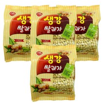 맘모스제과 생강 쌀과자, 70g, 4개입