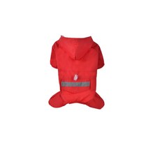 펫나인 반려동물 방수우비 올인원, 레드