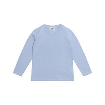 유라비 아동용 케이시 브이넥 긴팔티셔츠 UR83TS157