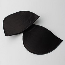 패션포인트 보드레 어깨패드 NO.4 6mm, 검정, 25set