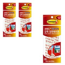 3M 코맨드 리필테이프 중형 6입, 화이트, 3개입