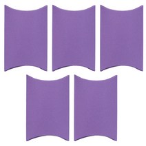 도나앤데코 반짝반짝 반달상자 대 21 x 27 cm, 퍼플, 5개입