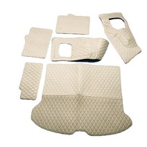 JIAODIAN 퀼팅 트렁크 매트 연베이지 HB0307, 볼보, XC60 (2009~2015)