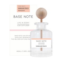 베이스노트 차량용 디퓨져 40ml, 하와이안 피치, 1개