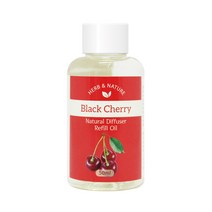 더허브샵 디퓨저 차량용 리필오일 50ml, 블랙체리