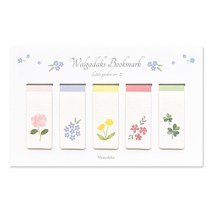 왈가닥스 마그네틱 북마크 5p 세트, 리틀가든 ver2, 1세트
