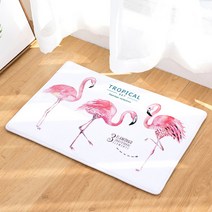 이엘피코리아 화이트 플라밍고 발매트, 타입2