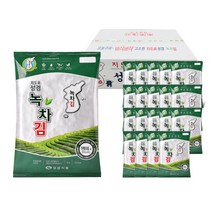 지도표 성경 녹차김, 30g, 20개입