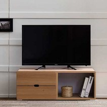 제이디퍼니처 레미 오픈 800 거실장 800 x 300 x 300 mm, 아카시아