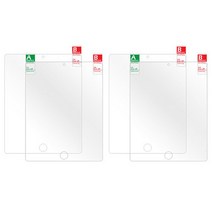 SUB 휴대폰 강화 액정 보호 필름 2p x 2개
