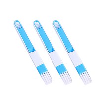 TP생활 지안 창틀 먼지제거기, 블루, 3개입