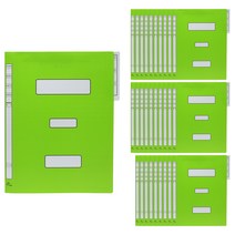 에코청운 PP 정부화일 A4, 연두, 40개입