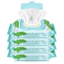 메디플라워 센텔라 순한 딥 클렌징 티슈, 100매입, 4팩