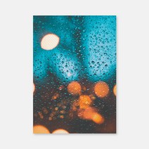유로컴퍼니 캔버스 프린팅 액자 IH251 rain-51, 혼합 색상