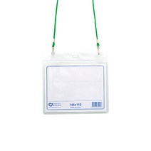 옹달샘 그랜드명찰 가로형 144 x 112 mm, 녹색, 20개입