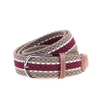 엠큐브 스포츠 패션 남여 캐주얼 밴딩 골프벨트, 3005 와인베이지