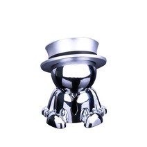 시크릿 김부장 마그네틱 스마트폰 거치대 cr018, 실버, 1개