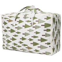 하늬통상 패브릭 이불정리함 플라밍고 초특대형 70 x 50 x 28 cm, 트리, 1개