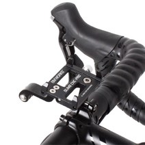 비엠웍스 슬림6 CNC PRO 스마트폰 자전거 거치대, 블랙, 1세트