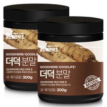 조은약초 프리미엄 더덕 분말, 300g, 2개