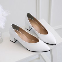 갓슈 인텔리 브이라인 펌프스 미들 사각힐