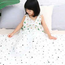 베베슈에뜨 밤하늘별달 인견 수면이불, 혼합 색상