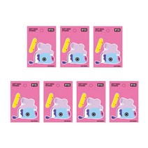 라인프렌즈 BT21 소프트 데코 스티커, 망, 7개입