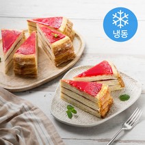 더바움 딸기 크레이프 6개입 (냉동), 600g, 1개