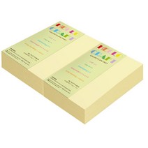종이문화 양면색상지 뉴씨플레인 A6 No.01 크림, 800매