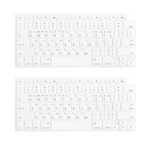 뉴비아 2018년 뉴맥북에어 A1932 컬러키스킨, 화이트, 2개