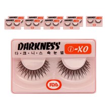다크니스 속눈썹, 10개, I-XO