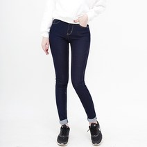 가비진 여성용 스판 슬림일자 청바지 8005