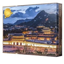 퍼즐코리아 해질녘의 경복궁 전경 직소퍼즐 PK1000-3183, 1000피스, 혼합 색상
