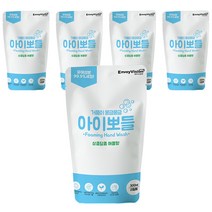아이뽀들 핸드워시 리필 애플향, 300ml, 5개