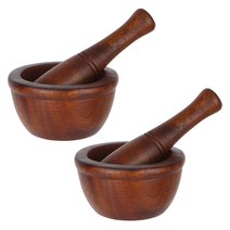 니코트 아카시아 나무 절구세트, 2세트