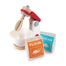 하페 핸드 믹서기 여아 역할놀이 목재완구, 혼합 색상