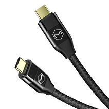 맥도도 3.1 USB C타입 to C타입 100W 고속 충전 케이블 2m, 블랙, 1개