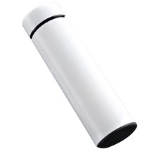 MEO 온도표시 보온 보냉 스마트텀블러, 화이트