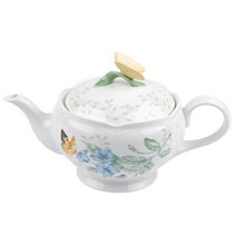 레녹스 버터플라이 메도우 852725 TEA POT 1.4L 6083927, 혼합 색상, 1개