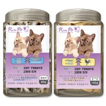 로라펫 너도나도 DODO 고양이 트릿 열빙어 80g + 닭가슴살 100g 세트, 열빙어, 닭가슴살, 1세트