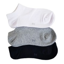 BYC 여성용 뉴베이직 스니커즈 양말 검정색 4p + 회색 2p + 백색 2p 세트