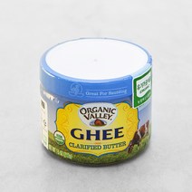 [이즈니aop] 오가닉밸리 유기가공식품인증 기 버터, 212g, 1개