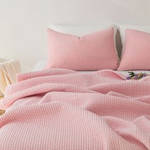믹스앤매치 뷰티풀 뱀부 줄누비이불, 핑크