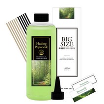 THS 더허브샵 특대용량 리필오일 1000ml 12종택1, 힐링피톤치드 03649, 1개