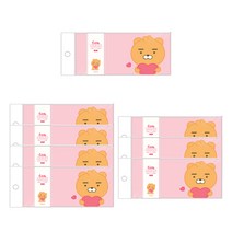 카카오프렌즈 가로봉투 세트, 리틀라이언, 8세트