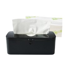 모닝듀 뽑아쓰는키친타올 100p + 타올 케이스 블랙, 1개입, 1세트