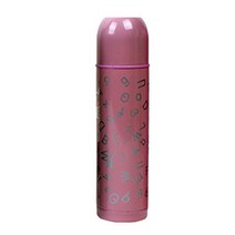 벅703 스텐레스 보온보냉병 250ml, 핑크알파벳