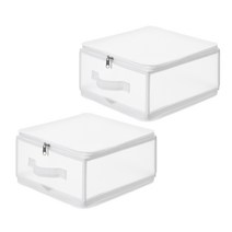 노바리빙 ONNI 수납박스 S 13L, 화이트, 2개