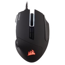 커세어 Scimitar RGB Elite 게이밍 유선 마우스 RGP0029, 블랙